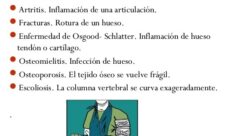 Enfermedades que afectan al sistema locomotor